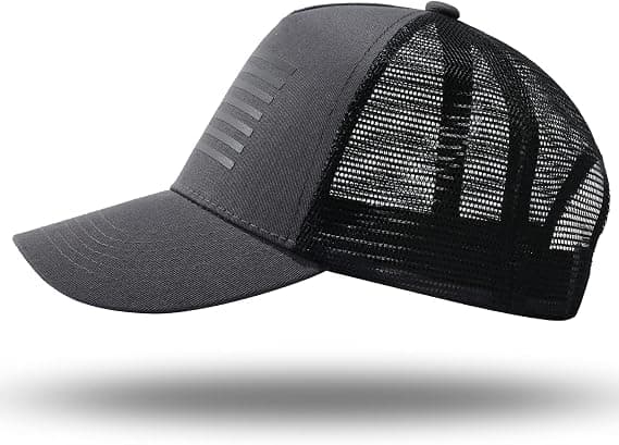 Baseballkasket til mænd og kvinder - Åndbar mesh-side, justerbar pasform