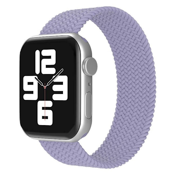 Apple Watch kompatibelt ARMBAND Elastiskt LAVENDEL 38/40/41 mm LightPurple M