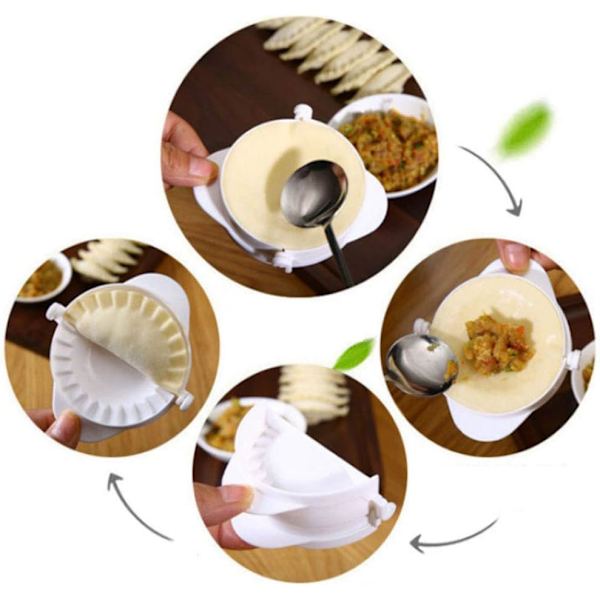 Ravioli Dumplings Maker Set om 5 Delar - Degpress och Mo