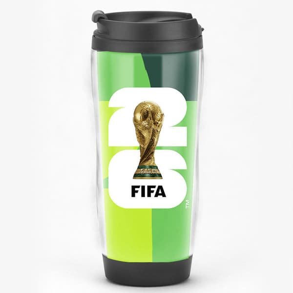 VM-merchandise, souvenirs og gavekrus 2026 USA-Canada-Mexico A