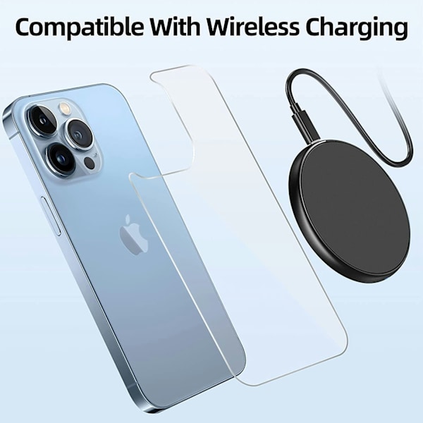 iPhone 13 Pro Max Temperat glas Framsida & Baksida