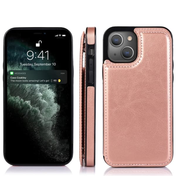 iPhone 13 Cover Pung Rosaguld