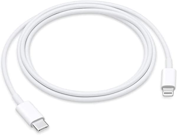 USB-C til Lightning Kabel 1M Hvit