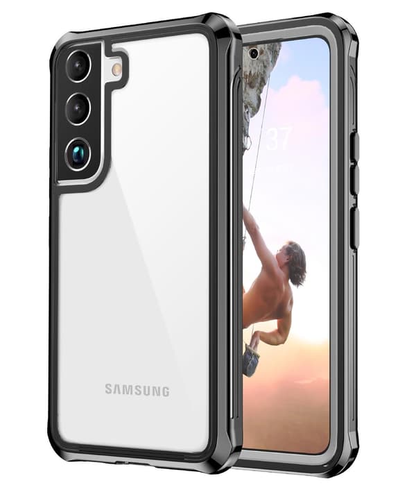 Støtsikkert deksel 3-i-1, Galaxy S22, 6.1 tommer Black Galaxy S22 - 6.1