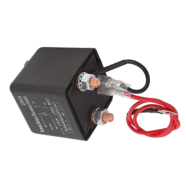 12V Fjernkontroll Batterikoblingsbryter Forhindrer Batteritømming Høy Sikkerhet 200A Dobbel Batteri Kill Switch for Bil