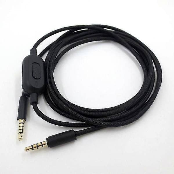 2M Erstatningskabel For Logitech G Pro Inline Mute G Pro X G433 G233 Lydkabel - Bra Rød Black