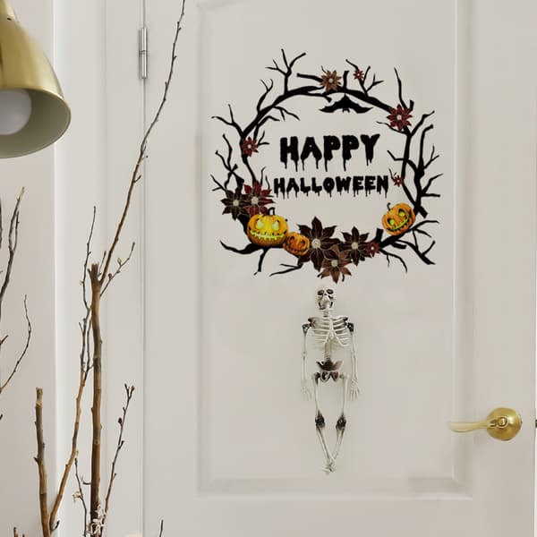 Halloween väggdekal, 30 x 30 cm