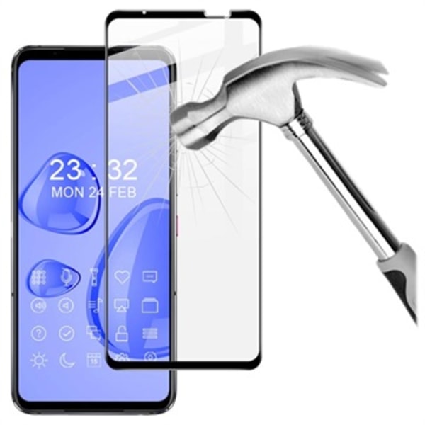 Imak Pro+ Asus ROG Phone 6/6 Pro Härdat Glas Skärmskydd -... Svart