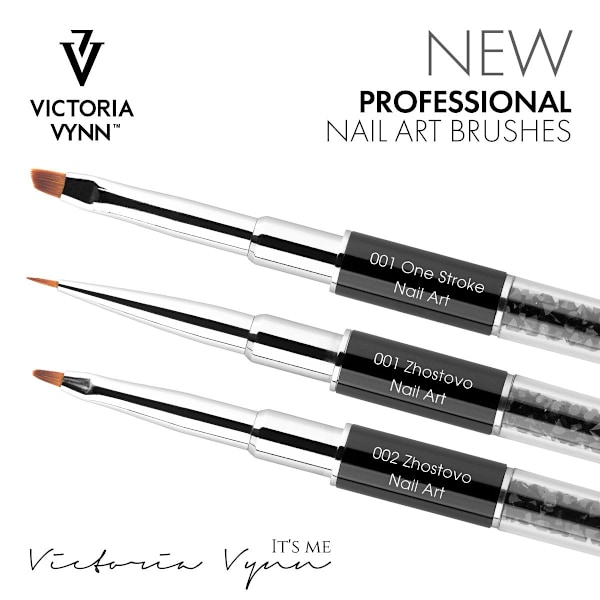 Pensel - Dekoration - One Stroke - Gelé - Victoria Vynn Svart