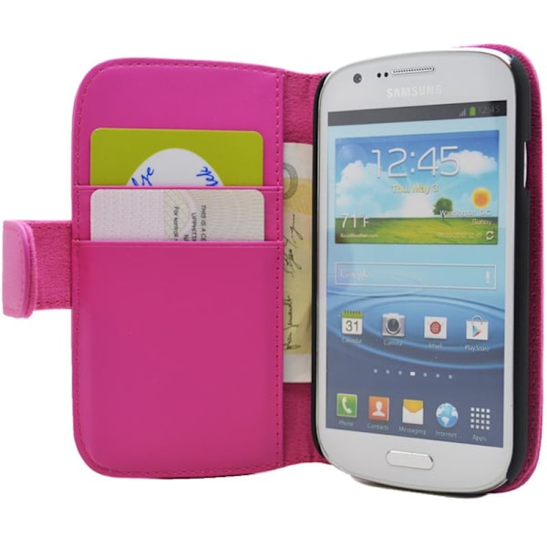 Plånboksfodral till Samsung Galaxy Express i8730 (Magenta)