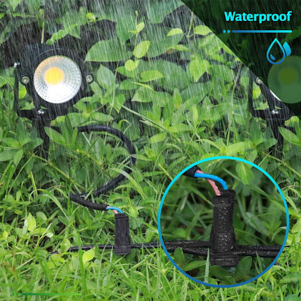 Pålitliga Kabellösningslösningar för Landskap, Fastlock Design Ultrastark Nylonplast För Säkra Utomhus LED-Anslutningar, 16-pack