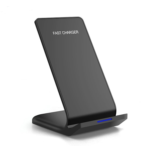 Trådlös laddare för iPhone 13 12 11 X XS Max XR 8 Plus Samsung Galaxy S22 S21, Qi-certifierad snabbladdningsstation Universell kompatibilitet Ergonomisk