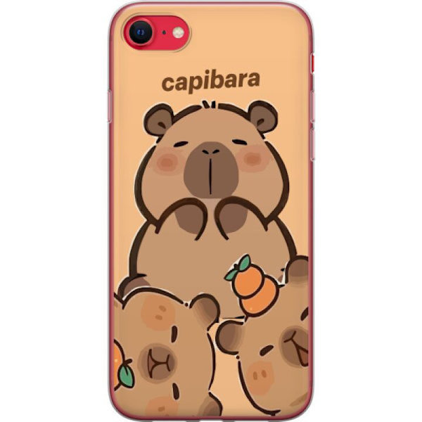 Apple iPhone 8 Pung etui Capybara sød figur sød trendy samler