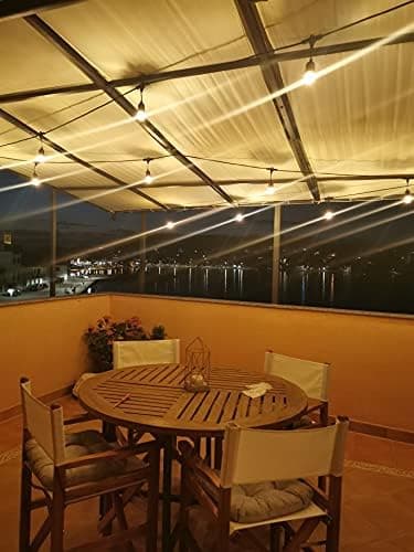 G40 LED Retro Edison Filamenttilamppu Mini Globe 1W (E27, 6 pakkausta)