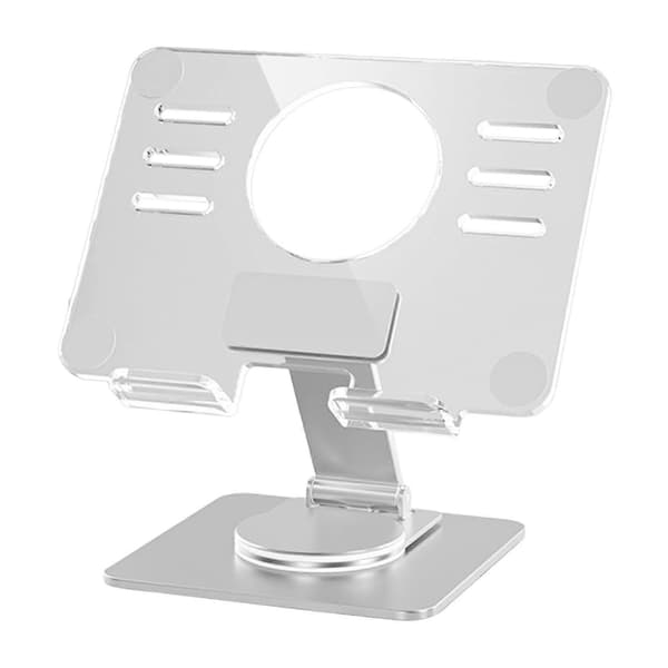 Universal Tablet Holder 360-graders Roterende Stærk Bæreevne Høj Stabilitet Skrivebordsstander Dock Holder