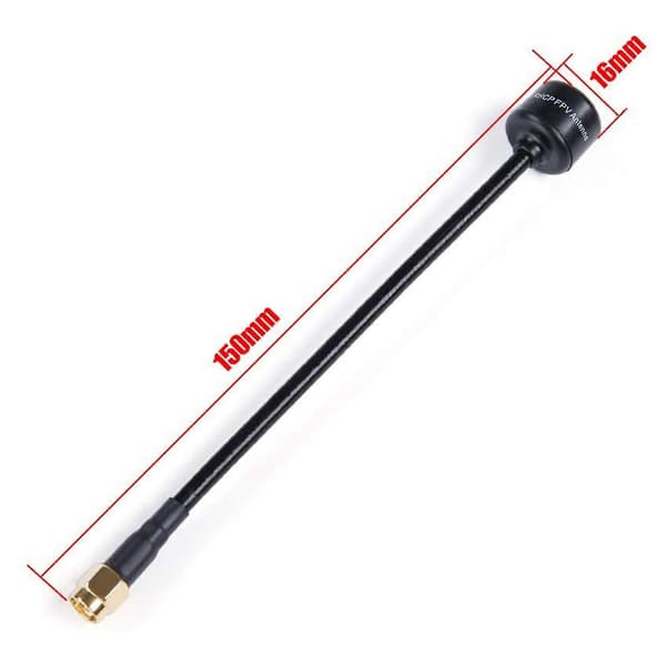 Fpv Dr Antenner 150mm Rhcp Antenner Til Ran Fpv Quaopter Tx/ (pakke Med 2)