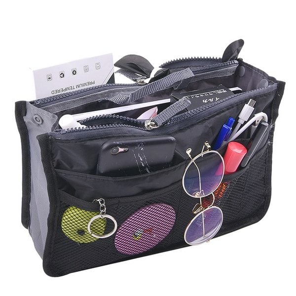 Bag in Bag Handväskinsats Väskinsats Svart Svart one size