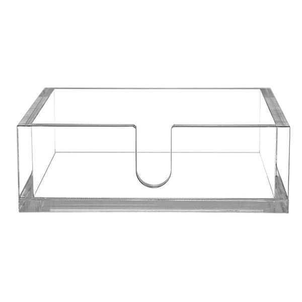 Akryl servietholder, dekorativ bordplade til spisebord og
