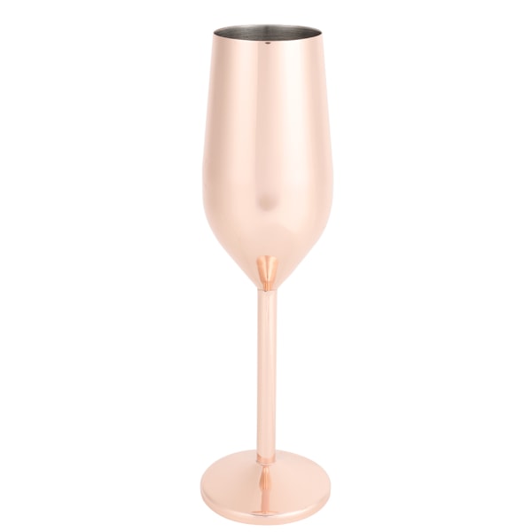 Cocktailbar i rostfritt stål Kopparpläterad festdekoration Champagnebägare (kopparpläterad)