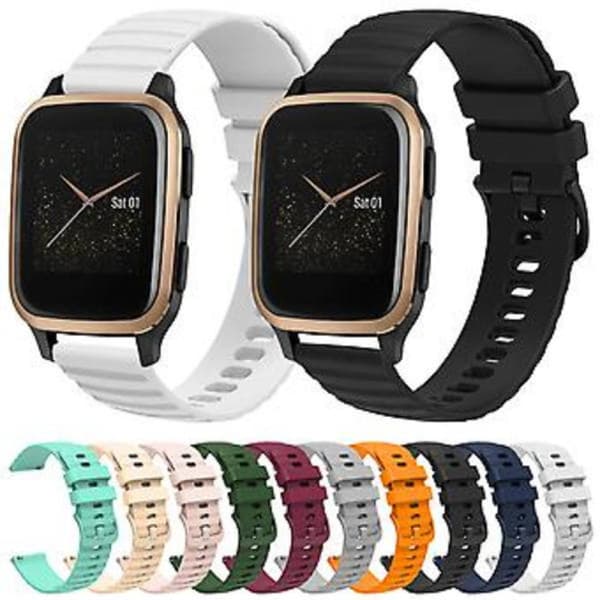 Silikonebånd til Garmin Venu SQ (Beige)