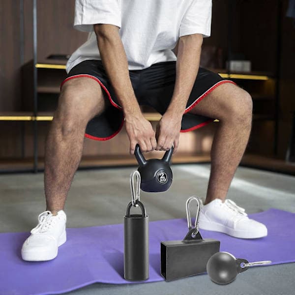 Pinch Block Håndgrebssæt Håndtræner til Kettlebells Træning Trækstang