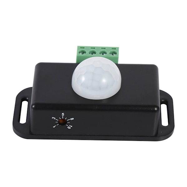 Infraröd Detektionskontroller, Rörelsedetektor för Kroppssäkerhet med PIR-sensor för Flexibla LED-strips, Automatisk På/Av Timerfunktion för LED-ljusremsa
