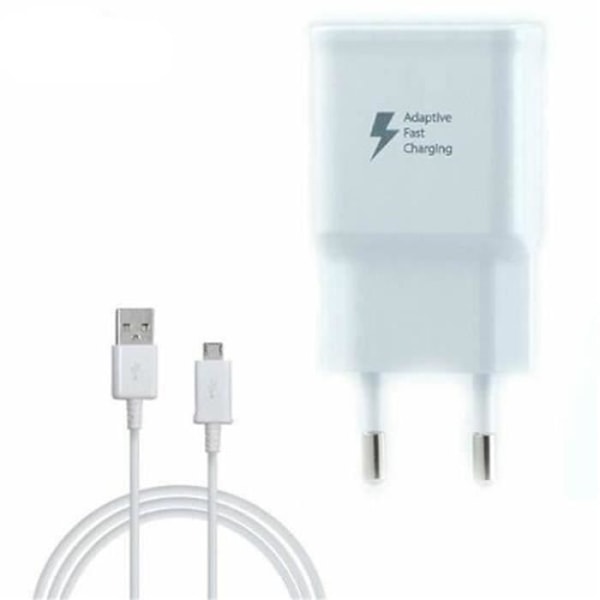 Laddare - Samsung - EP-TA20EWE - Snabbladdning 2A - Kabel 1M - Vit Vit