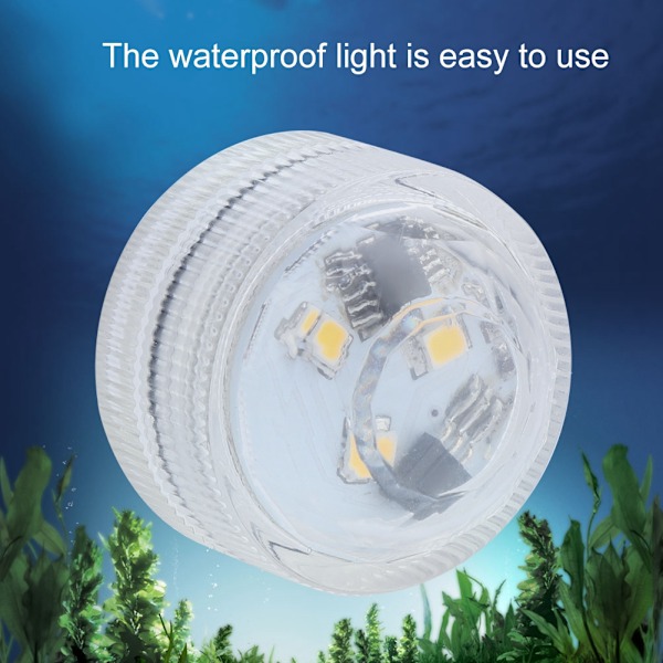 Flerfärgade LED-lampor med fjärrkontroll, Mini dränkbara, Batteridrivna, Vattentäta flamlösa LED-värmeljus för inomhus-/utomhusfester