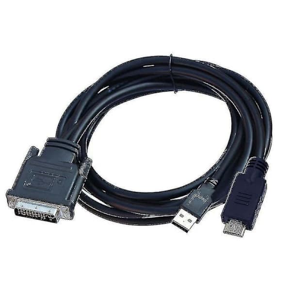 Dvi M1-da 30+5 Pin til Hd-kompatibelt kabel Dual Link+ Usb-projektorkabel 1,7 m