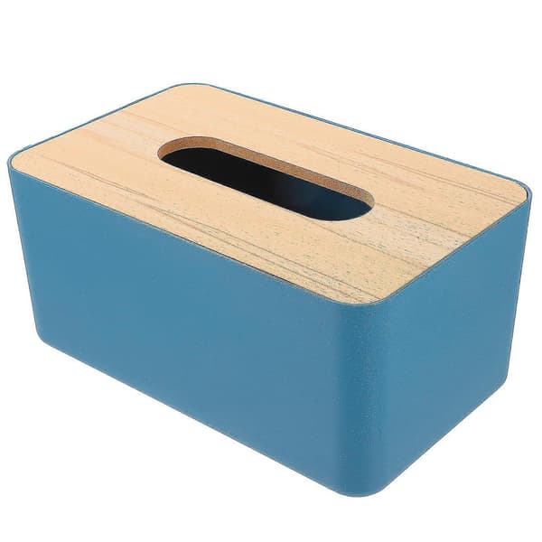Oppbevaringsboks for Kleenex Ansiktsserviett Papirholder Serviettboks for Bad