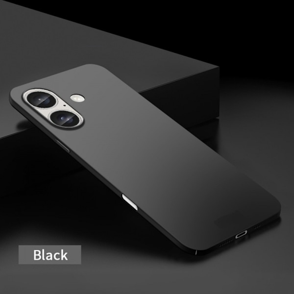 iPhone 16 Plus Ultratunt Mattsvart Skal Basic V2