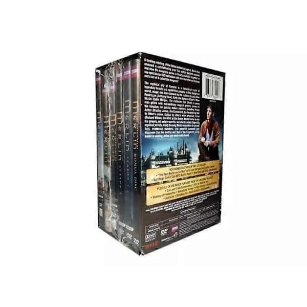 Merlin - Den komplette serie Sæson 1-5 DVD 24-Disc Box Set Engelsk Ny