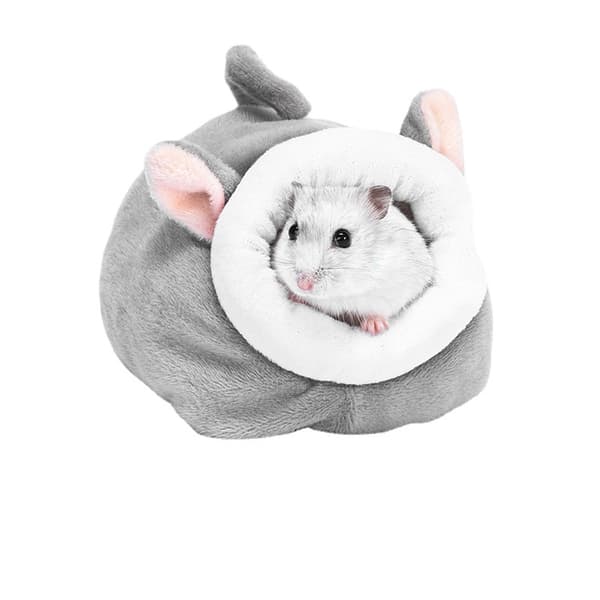 Mini Hamster Säng, Tecknad Djurform, Varm Sovplats för Smådjur