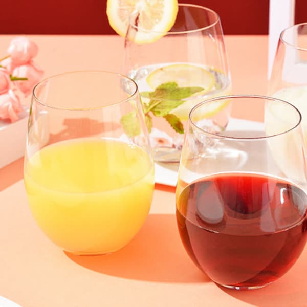 Fira med stil, vinglas set sofistikerad design, förstärker aromen av ditt vin, blyfritt, perfekt för vattenglas saftglas