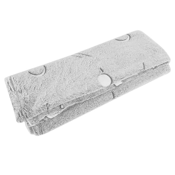 2x Fluorescerende nattteppe for barn, korallfleece, glødende fleece, hjemmeteppe, fluorescerende for barn