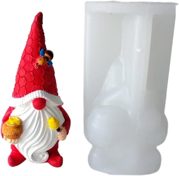 Formar, Jultomte, Gjutform, Tomte, Epoxiharts Gnome A