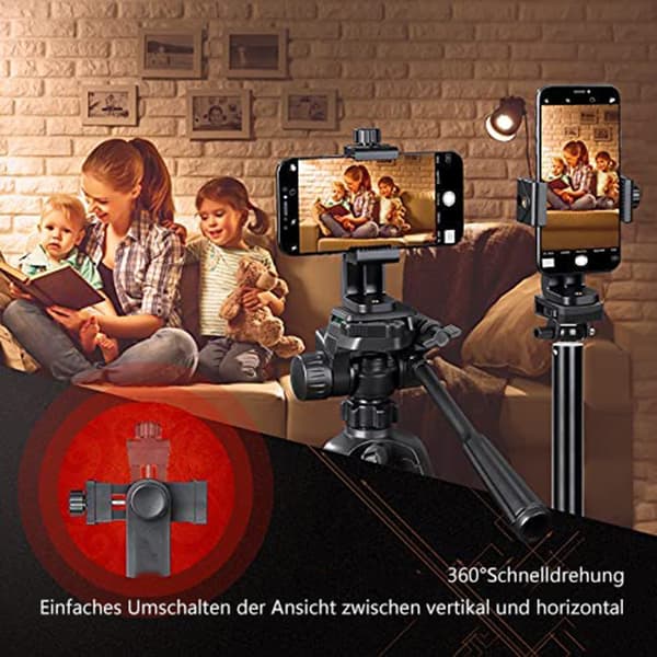 Mobiltelefon stativholder smartphone stativ til iPhone og Android
