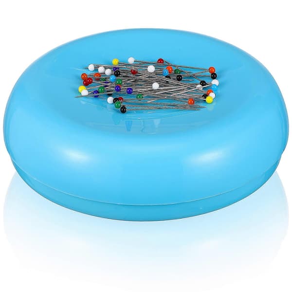 Magnetisk synålepude, quiltningsnåleholder, magnetisk hårnåleholder med nåle