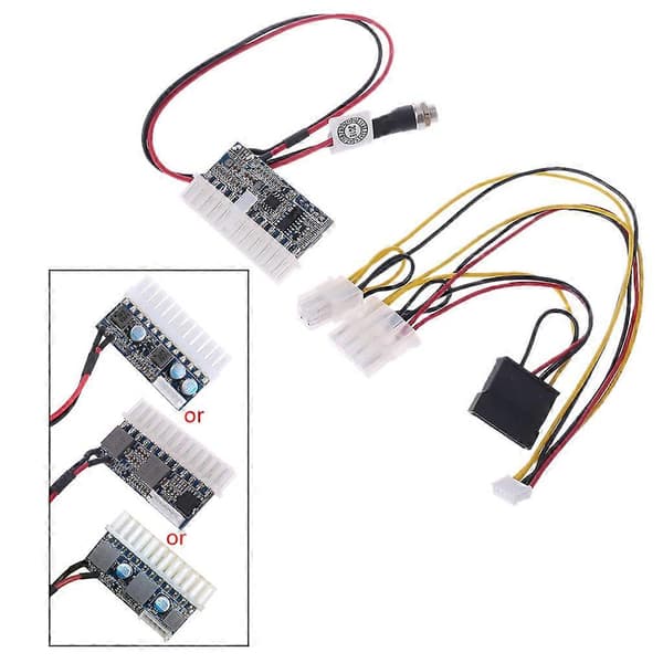 24-pin 160W for DC 12V Pico ATX Switch PSU Bil Auto Mini ITX Høy Effektforsyning Mo