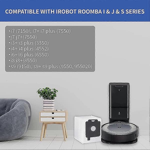 Til alle I S J Clean Base Automatisk snavsopsamling S, D poser til I3 I4 I6