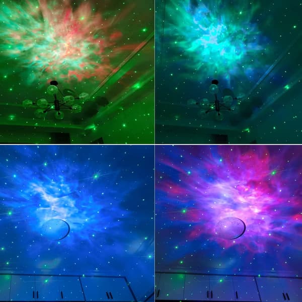 Galaxy Natlampe Stjerneprojektor, Fødselsdagsgavelegetøj til 2-10 år