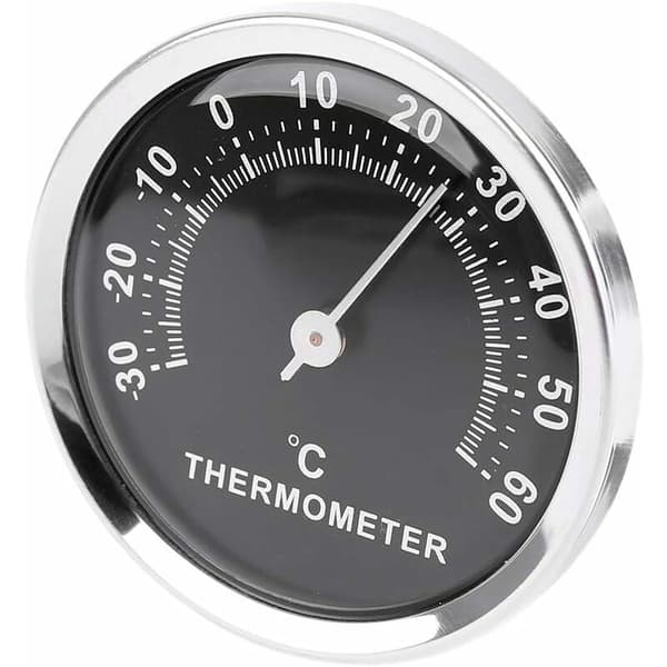 Mini 58 mm biltermometer mekanisk analog temperaturmåler med