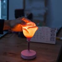 Nattlys i silikon LED-lys nattlys soverom nattlys USA