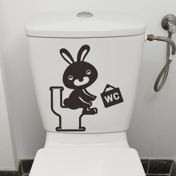 Kani PVC kylpyhuoneen wc-tarra, 30x30 cm