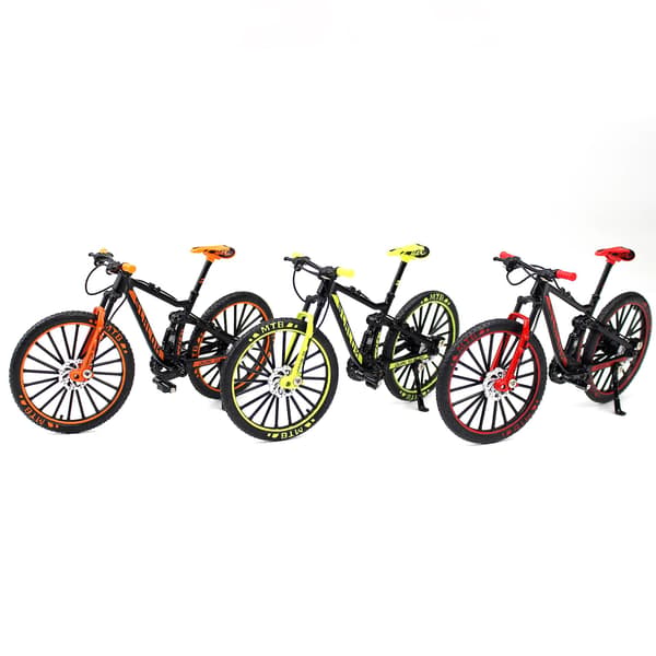 Mini 1:10 Legering Cykel Skala Modell Skrivbordsimulering Prydnad F