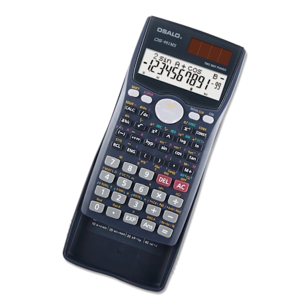 Multifunktionell studentminiräknare med LCD-skärm