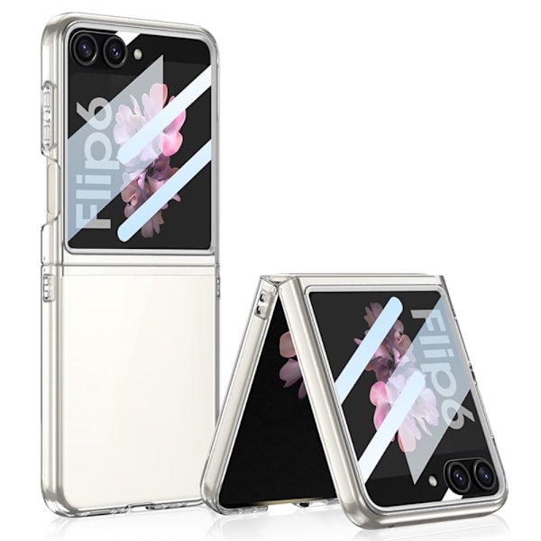 Galaxy Z Flip 6 Skal Hybrid Transparent