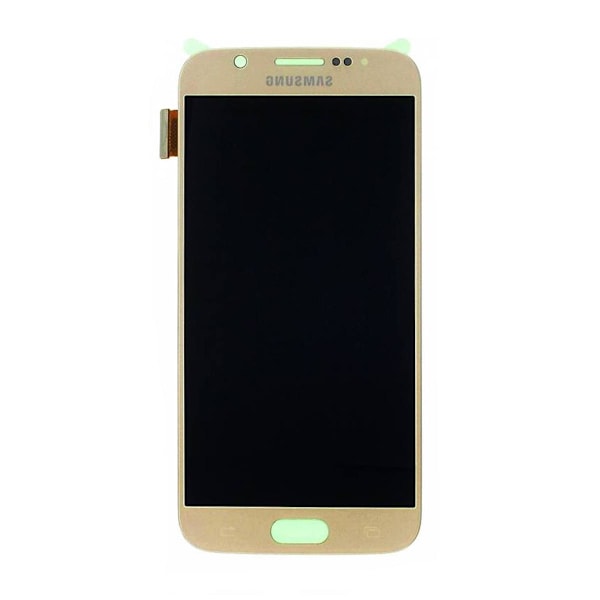 Samsung Galaxy S6 (SM-G920F) Skärm med LCD Display Original - Guld Guld