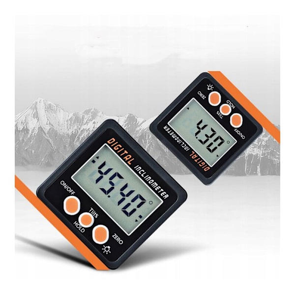 Inklinometer, IP54 Precision Elektronisk Digital Display, Gradskiva