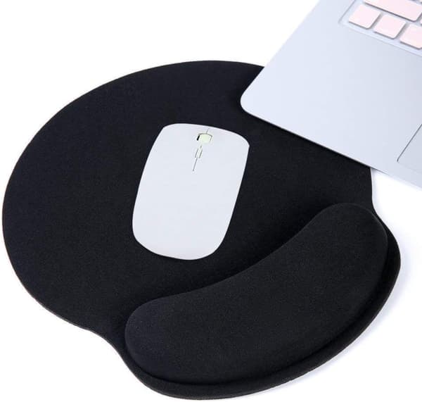 Ergonomisk gel musemåtte med håndledsstøtte, anti-senebetændelse